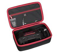 Aproca Tire Inflator Case Compatible with AstroAI Portable Air Compressor Tire Air Pump and Accessories-Black with Red zipper (Case Only)