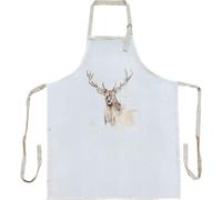 Apron Akah Red Deer Bleu 70x85 cm