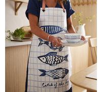 Ulster Weavers 'Catch of the Day' Food Print PVC/Oil Cloth Apron Ulster Weavers Multicolor