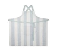 Apron: Sophie Allport Witham Stripe Linen Cross Apron, Linen
