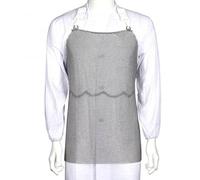 Apron Stainless Steel Cut-resistant Apron, Slaughterhouse Safety Metal Apron, Level 5 Protection (Size : 55X70CM)