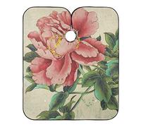 Apron Vintage Style Peony Flower, Styling Capes Professional Salon Cape Adjustable Barber Cape Cloth For Cutting Men Kids