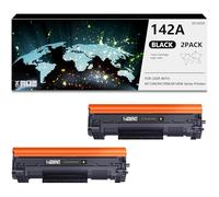 APRONE 142A Compatible with HP 142A 142X W1420A W1420X Toner Black for HP LaserJet MFP M140W M110W M140 M110 M139W M139 (Pack of 2)