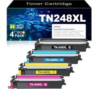 APRONE TN248XL Toner Cartridge Replacement for Brother TN248 TN248XL TN-248BK Compatible for Brother HL-L3220CWE DCP-L3520CDWE MFC-L8390CDW MFC-L8340CDW HL-L8230CDW HL-L8240CDW MFC-L3740CDWE (4 Packs)