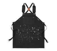 Aprons For Cooking- Aprons For Women,waterproof Apron,kitchen Apron Kitchen Accessories Adjustable Waterproof | Heavy Duty Waxed Canvas Tool Aprones With Cross-Back Straps For Kitchens Cooking Chef