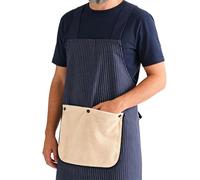 Aprons For Women - Waterproof Wear Resistant 70cm | Cooking Apron | Cross Strap Apron With Pockets Machine Washable Chef Kitchen BBQ Gardening Art Cafe Uniform For Indoor Outdoor Use