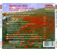 APRŠS UN RˆVE: REGER, STRAUSS, PFITZNER, FAUR‚, WOLF-FERRARI, RESPIGHI NEW CD