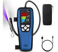 Aprvtio ALD-200 Refrigerant Leak Detector, Freon Leak Detector Sniffer with 3000 mAh Battery,16-inch Probe with UV & LED light, 2.8' Large Screen, Halogen Detector for A2L R32 R454B R140A R134A
