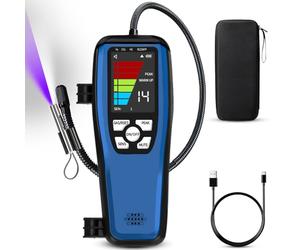 Aprvtio ALD-200 Refrigerant Leak Detector, Freon Leak Detector Sniffer with 3000 mAh Battery,16-inch Probe with UV & LED light, 2.8' Large Screen, Halogen Detector for A2L R32 R454B R140A R134A