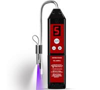 Aprvtio Refrigerant Leak Detector with LED Light, Halogen Leak Detector Freon Gas Leakage Tester HVAC Air Condition R22 R410A R134A R1234YF CFCs HCFCs HFCs Indicator WJL-6000PRO Freon Sniffer