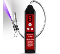 Aprvtio Refrigerant Leak Detector with LED Light, Halogen Leak Detector Freon Gas Leakage Tester HVAC Air Condition R22 R410A R134A R1234YF CFCs HCFCs HFCs Indicator WJL-6000PRO Freon Sniffer