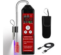 Aprvtio Refrigerant Leak Detector, WJL-6000PRO 3-in-1 A2L Freon Leak Detector Rechargeable, 0.14 oz/yr Sensitivity, Audible & Visual Alarms, Automotive AC Leak Detector for R454B R1234yf R32 R410A