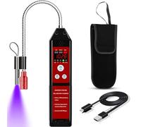 Aprvtio WJL-6000 PRO REFRIGERANT Refrigerant Leak Detector, Air Conditioning Leak Detector with Audible & Visual Alarm, PPM LEL% Diaplay for Freon Leak Detector R32 R410A R454B CFCs, HCFCs, HFCs, HFOs