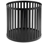 APS 15337 Basket Plus, Storage Basket, Stainless Steel, Black, Diameter 21 cm, Height 20 cm