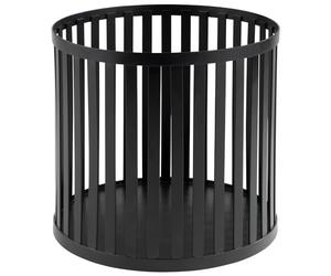 APS 15337 Basket Plus, Storage Basket, Stainless Steel, Black, Diameter 21 cm, Height 20 cm