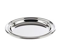 APS 35711 6 Support for glasses, Ø 10 cm, 18/8 stainless steel, highly polished, heavy version, edge rolled