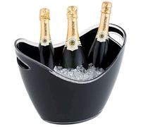 APS Black Acrylic Wine And Champagne Bucket Large - [CF311]
