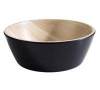 APS 84606 Frida Bowl 0.25 L 12.5 cm x 4.5 cm Beige/Black Melamine
