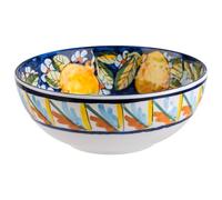 APS 85291 Bowl Mediterranean Diameter 20.5 cm Height 8 cm 1.2 litres Melamine White Decor