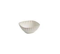 APS 85608 Arumi Bowl - Melamine, 19 x 19 x 8 cm, White/Beige, 1.1 litres, Stackable, Dishwasher Safe
