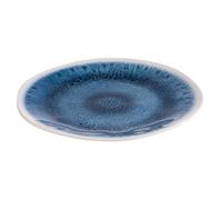 APS Blue Ocean Plate - 265mm | Stackable design saves storage space in busy commercial kitchens; melamine construction ensures break-resistant use.