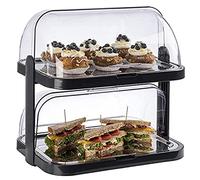 APS Roll Top Cool Display Tray Double Deck
