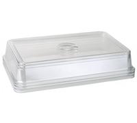 APS Stackable Cover in Clear Polycarbonate - Rectangular Shape - 1 / 1 GN