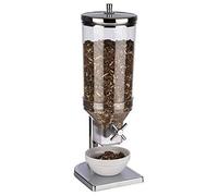 APS Cereal Dispenser Single - Stainless Steel Lid / Chrome-Plated Base - 4.5 L
