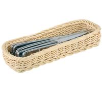 APS CF301 Polypropylene Rattan Basket, 10 cm Item Length