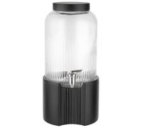 APS Element 10460 Drinks Dispenser Diameter 22 cm Height 45 cm 7 litres Concrete Base and Lid Black
