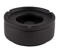 APS Element 559 Wind Ashtray with Furniture Friendly Underside, Concrete, Black, Diameter 10.5 cm