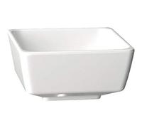 APS Float White Square Bowl 7in