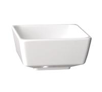 APS Float White Square Bowl 7in - GF096