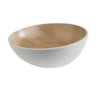 APS Frida Look 84920 Bowl Diameter 21.5 cm Height 7/8.5 cm Melamine White Wood Effect