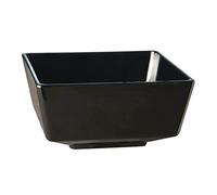 APS Germany - Float Square Bowl GF097 - 7in (190x190mm) - Melamine - Black