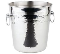 APS Hammered Stainless Steel Wine And Champagne Bucket - CB883