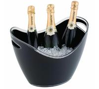 APS Black Acrylic Wine And Champagne Bucket Large - [CF311]
