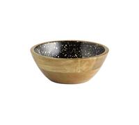 APS Mango Wood Epoxy Resin Coated Bowl, Diameter 20 cm, 0.8 Litre, Fruit & Salad Bowl