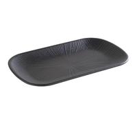 APS Nero 85281 GN 1/4 Tray 26.5 x 16.5 cm Height 2.5 cm Melamine Black