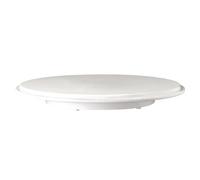 APS GF153 Melamine Cake Platter, Pure White