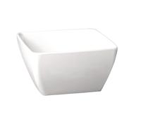 APS Pure Melamine White Square Mini Bowl - GF132