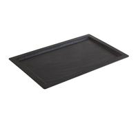 APS Slate Effect Melamine Tray with Rim GN 1/1 - GN563