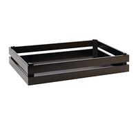 APS Superbox Buffet Crate Black GN1/1 350(W) x 555(L) mm | 13 3/4 x 21 7/8"