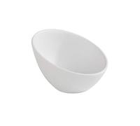 APS Zen Melamine Round Sloped Bowl White 800ml