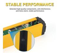 APS30 series safety light curtain 3/5/10M protection distance38-46beam 20mm grating 24V area switch sensor(APS30-4220,3m Distance)