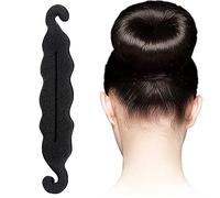 APSAMBR 1 Pc Bun Clip Hair Donut Maker Magic Clip Twist Turn and Tie Pad Curler Shaper Sponge Donut Bun Maker Hair Styler Hair Styling Tool DIY Hairstyles Hair Accessory for Women and Girls