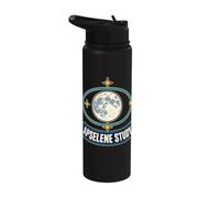 APSELENE Study Lunar Orbit Observation Stainless Steel Insulated Water Bottle