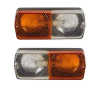 APSMOTIV Massey Ferguson 200 Series Tractor Indicator Light 12v with Flat Base Lendini David Brown Massey Ferguson Indicator light Tractors 174 194 200 300 Series (Indicator)