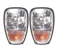 APSMOTIV Pack of 2 Headlight Set for JCB 2CX, 3CX, 4CX - Left & Right Front Headlamps - 12V 55W - OEM-Style Replacement, Heavy-Duty