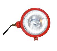 APSMOTIV Right Side Red Massey Ferguson Tractor Lights Headlights Assemblies 12V Bulbs For David Brown 700 800 900 1200 1400 Series 35 35X 65 765 Case/Ih Tractor B250 B275 B414 B444